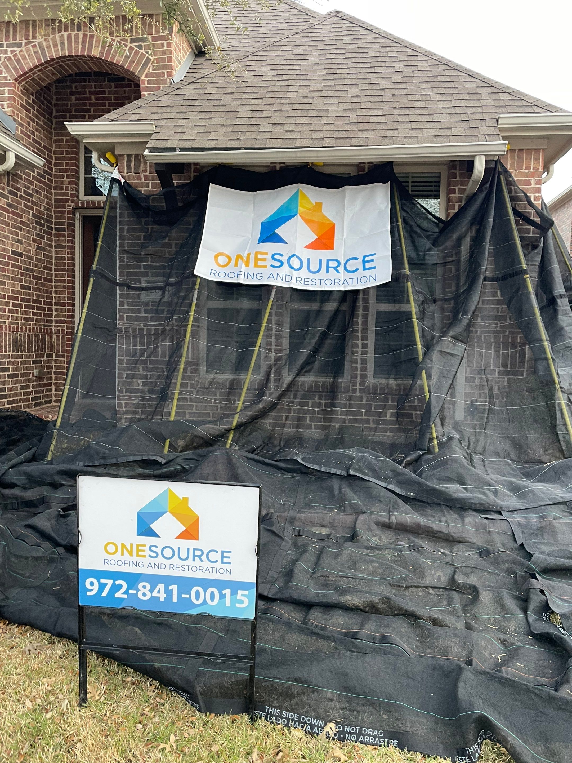 Residential Roofing Installation using CertainTeed Landmark MaxDef Weathered Wood by OneSource Roofing and Restoration