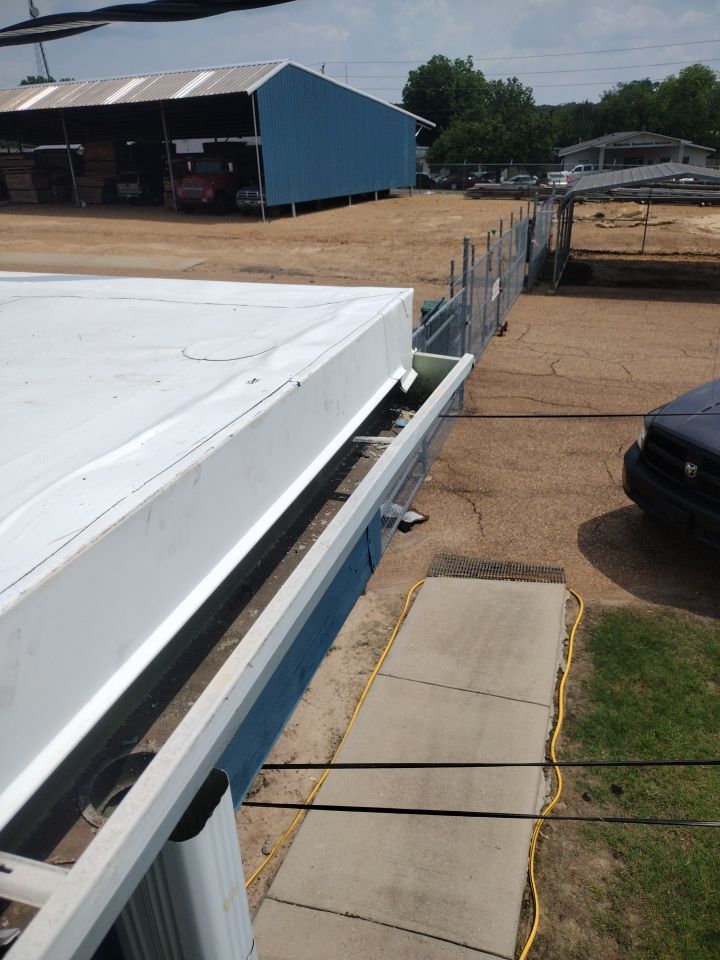 Office Building in Magnolia by Hostetler Roofing