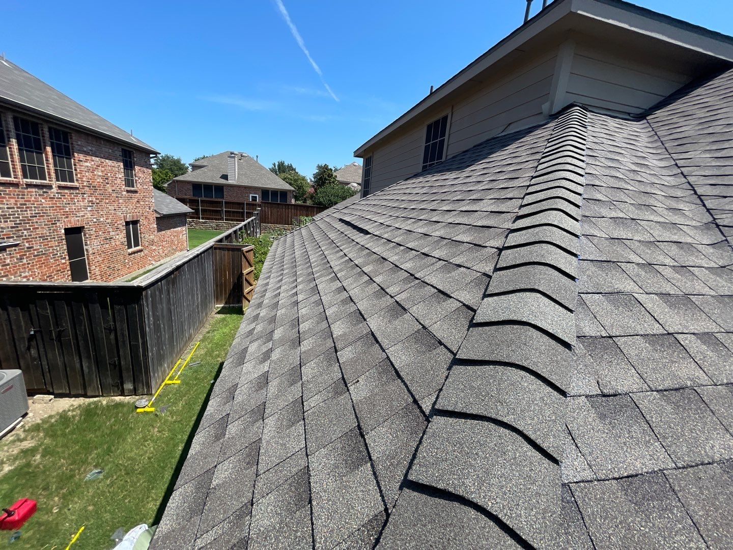 Major Hail Storm Full Roof and Gutter Replacement by First United Roofing & Construction