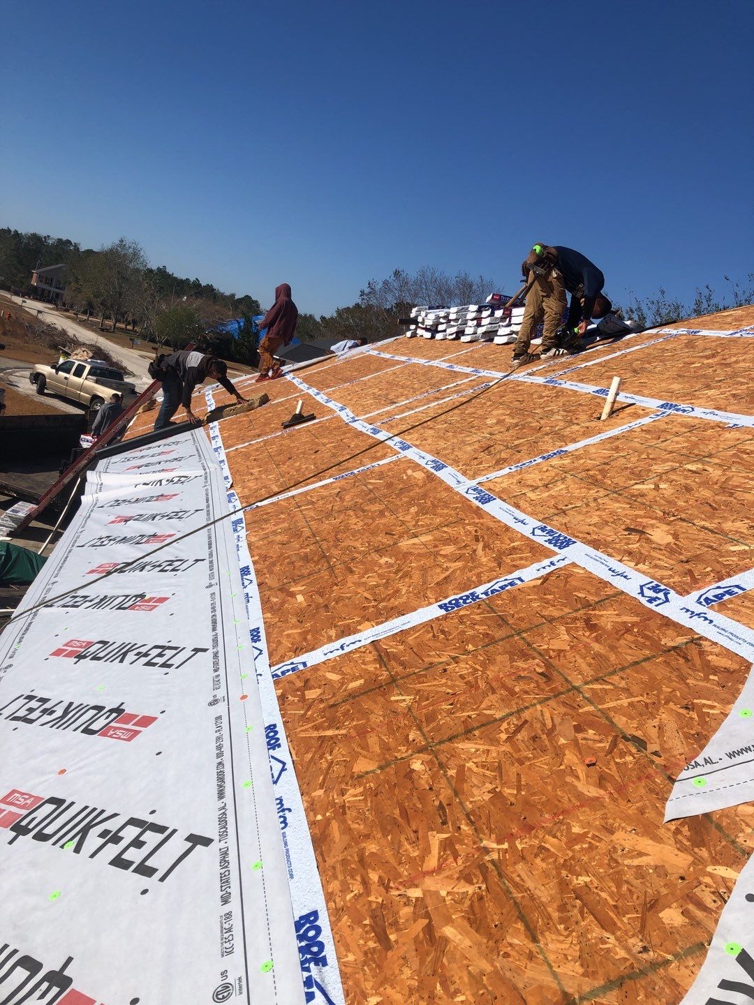 Residential Roofing Installation using Roof Replacement by American Roofing & Construction LLC