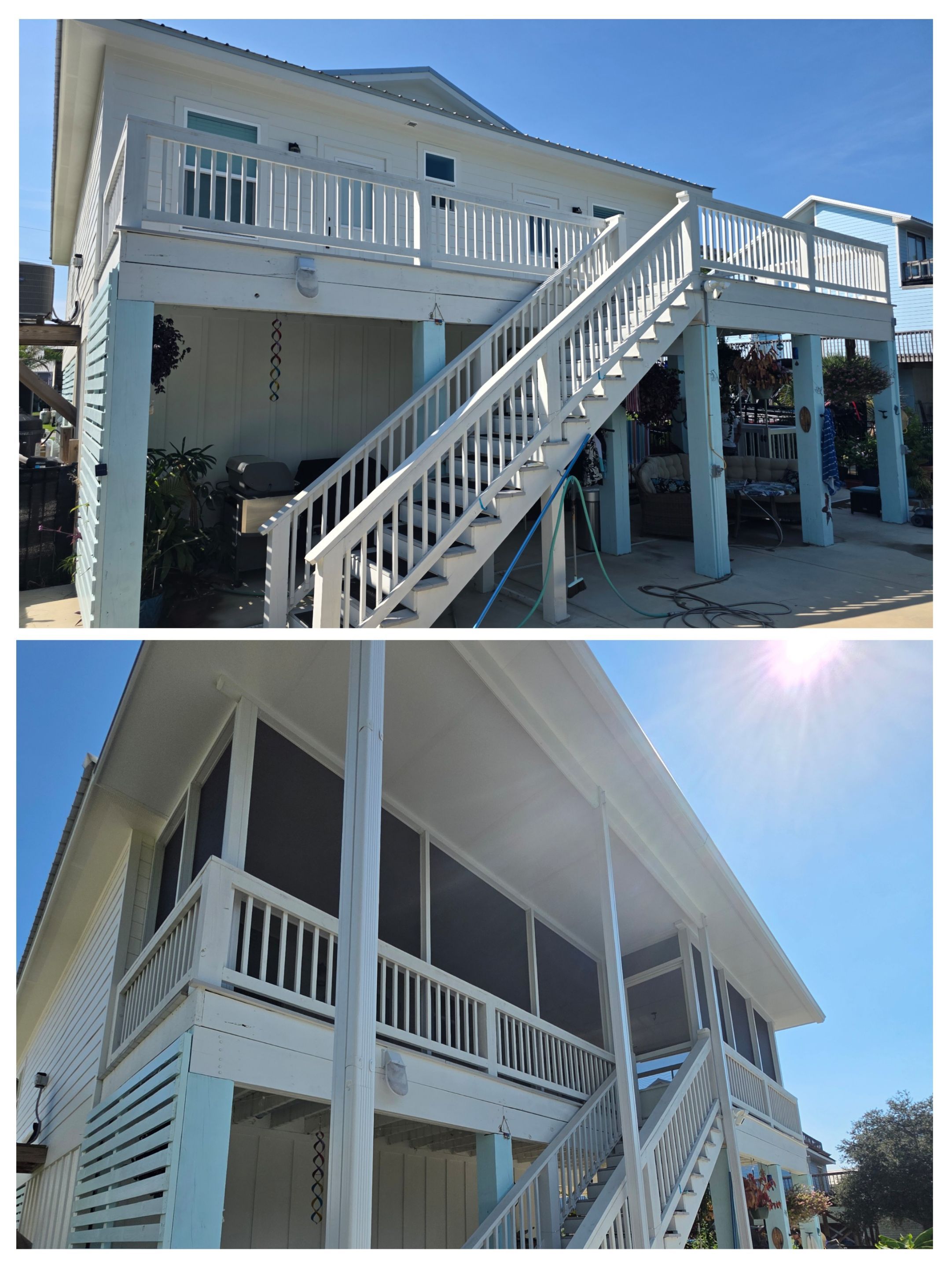 2nd Floor Screen Room by Titan Sunrooms