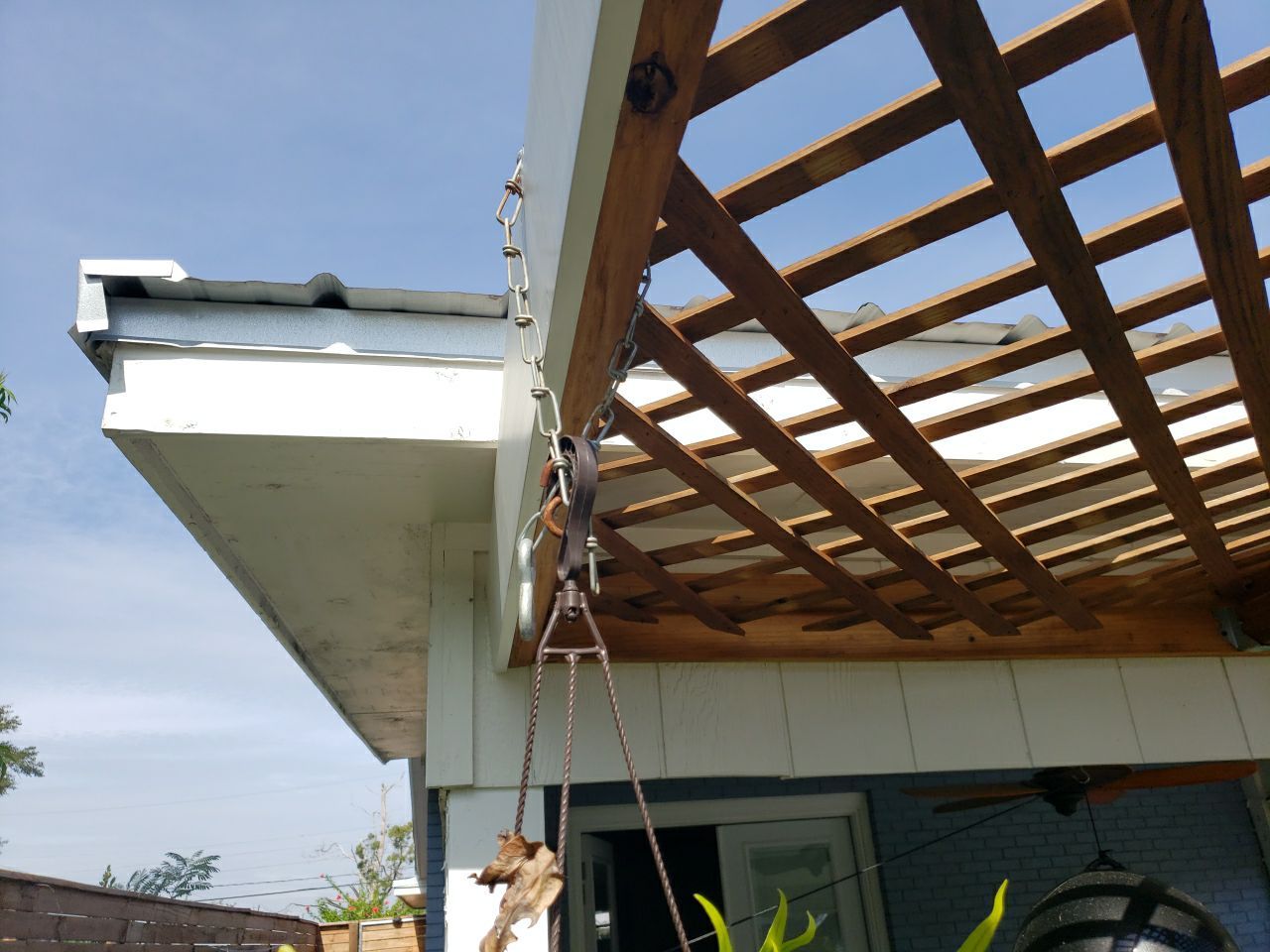 Gutter Installation using K-Style Seamless Gutters and Soffit and Fascia Replacement by Gutter Professors