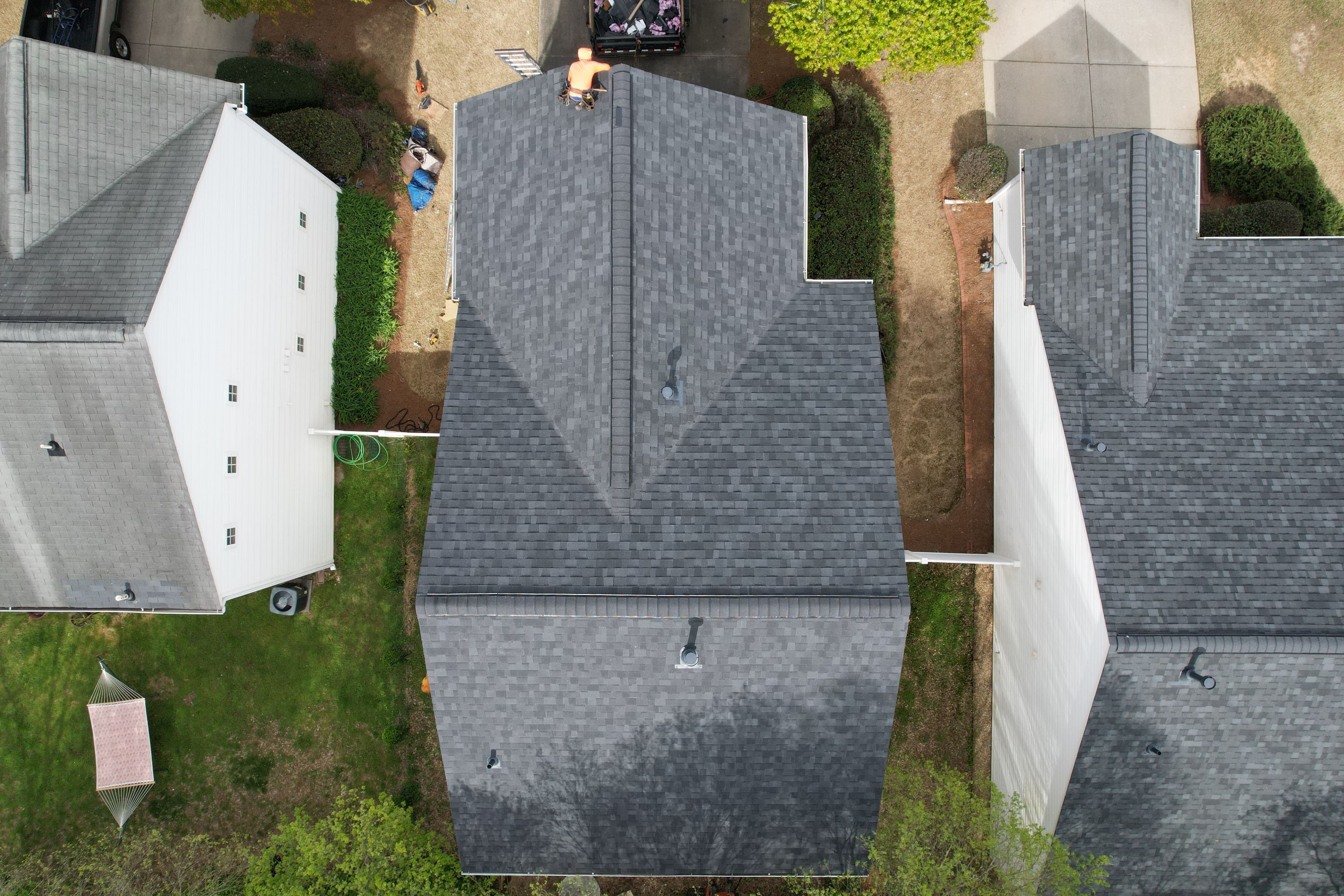 Residential Roofing Installation using Owens Corning by Inspector Roofing and Restoration