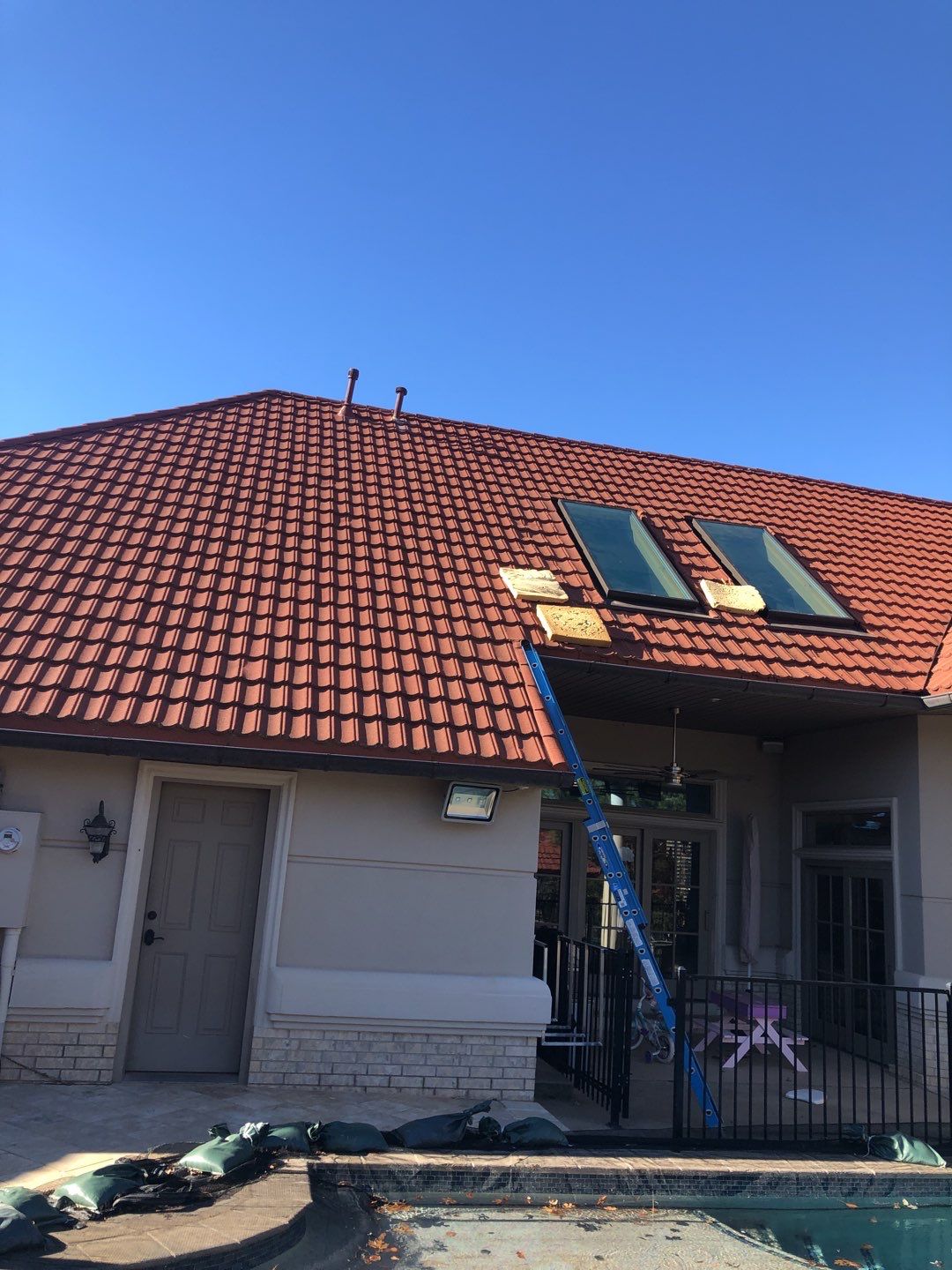 Large Skylight Replacement in Yukon Oklahoma by McCann's Roofing and Construction