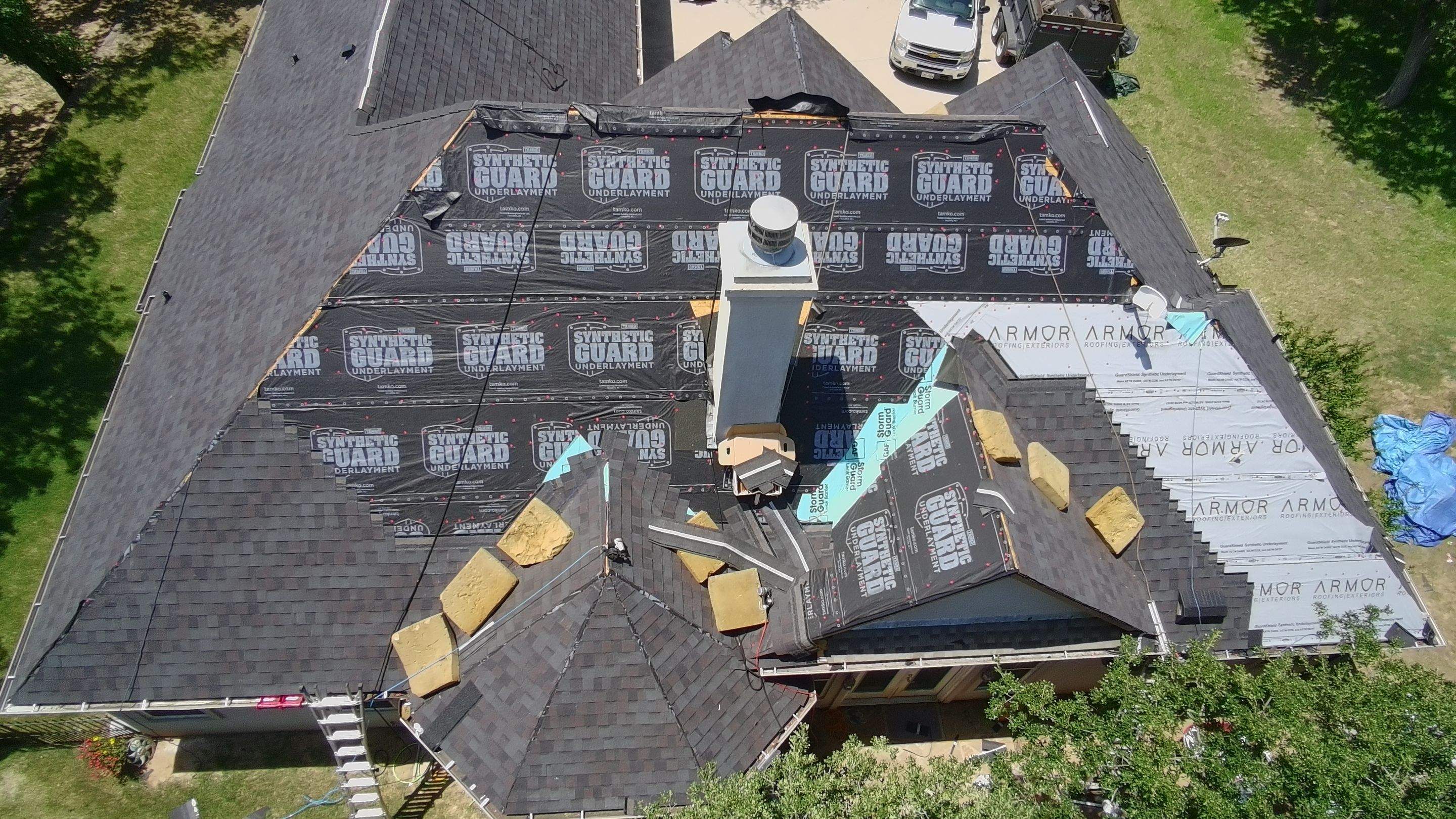 Residential Roof Replacement Using Tamko Titan Shingles in Runaway Bay by Armor Roofing | Exteriors