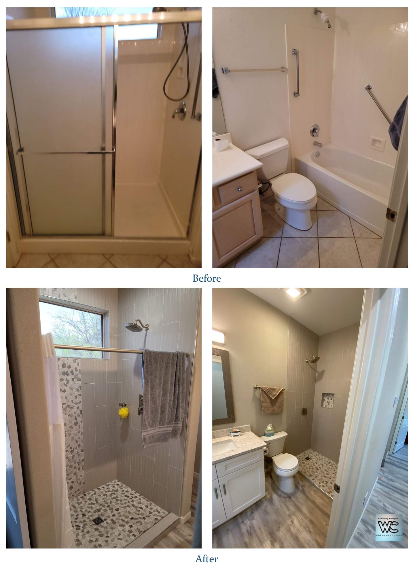 Before & After Transformations by Workman Company LLC 