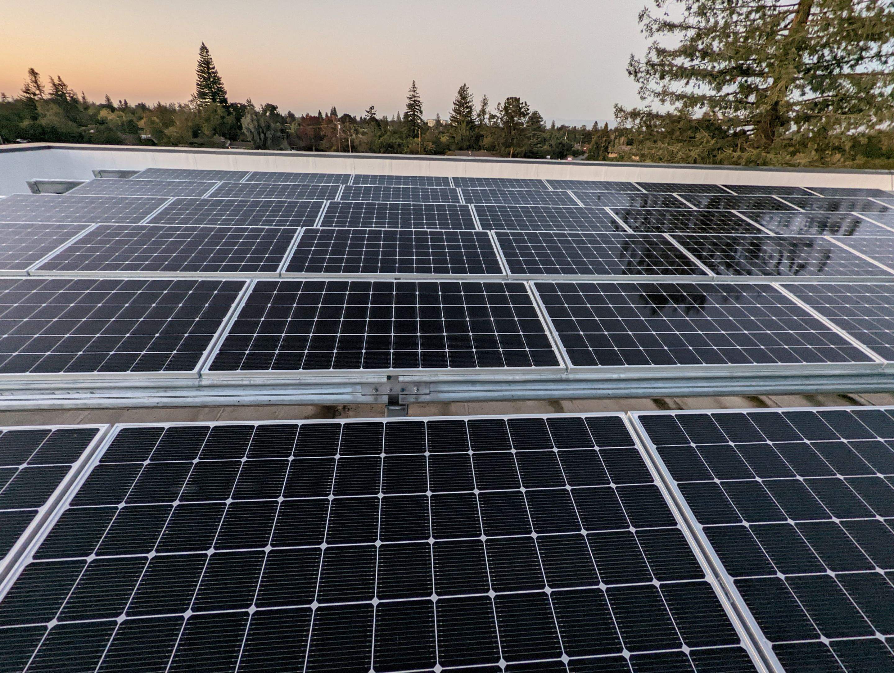 Los Alots Commercial Solar Panel Cleaning by All One Solar Shine