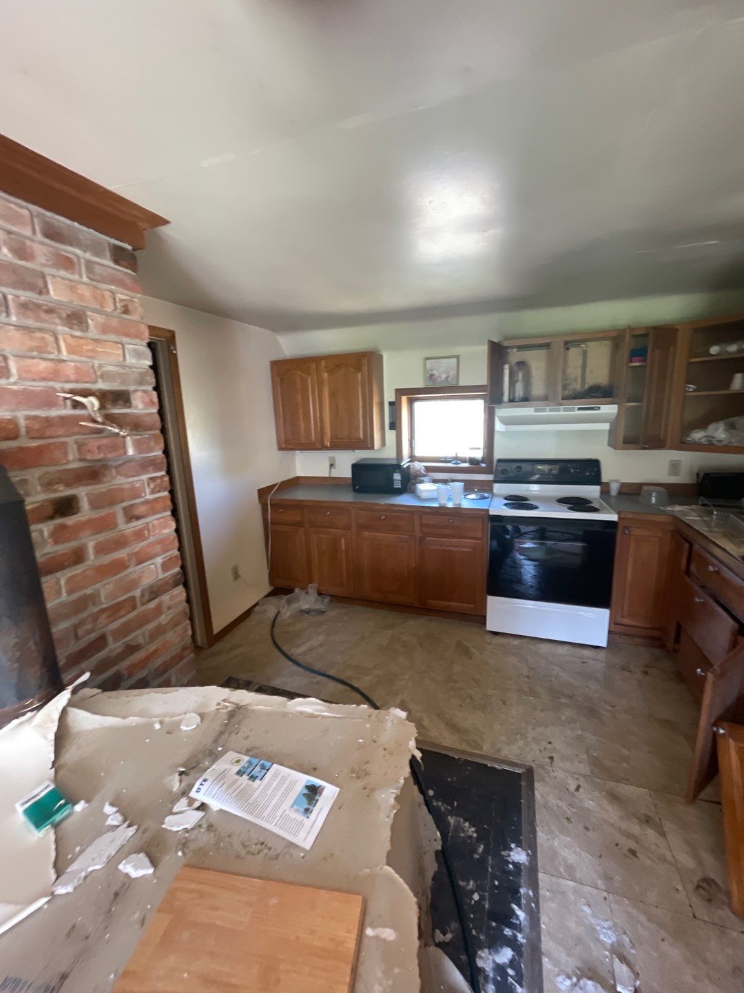 Project in Croswell by EzDry Water Mitigation & Property Restoration