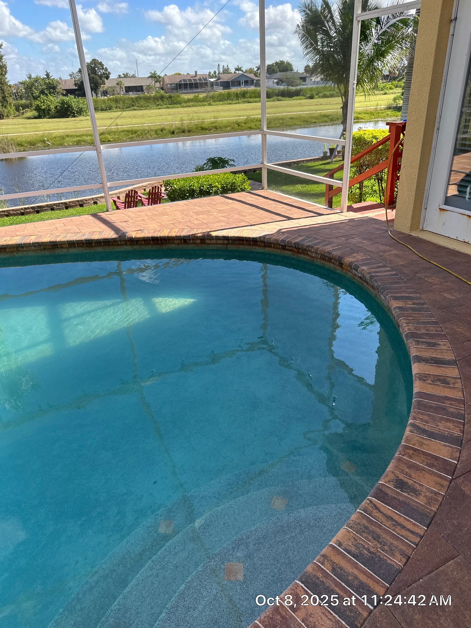 Driveway and Pool Deck Paver Restoration in Apollo Beach by Supreme Paver Experts