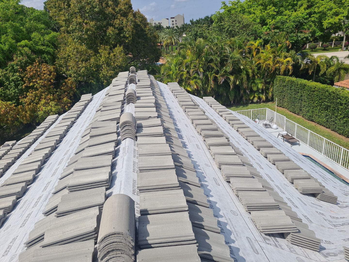 Residential Roofing Installation using Eagle Roofing Tile by BLUES BROTHERS ROOFING