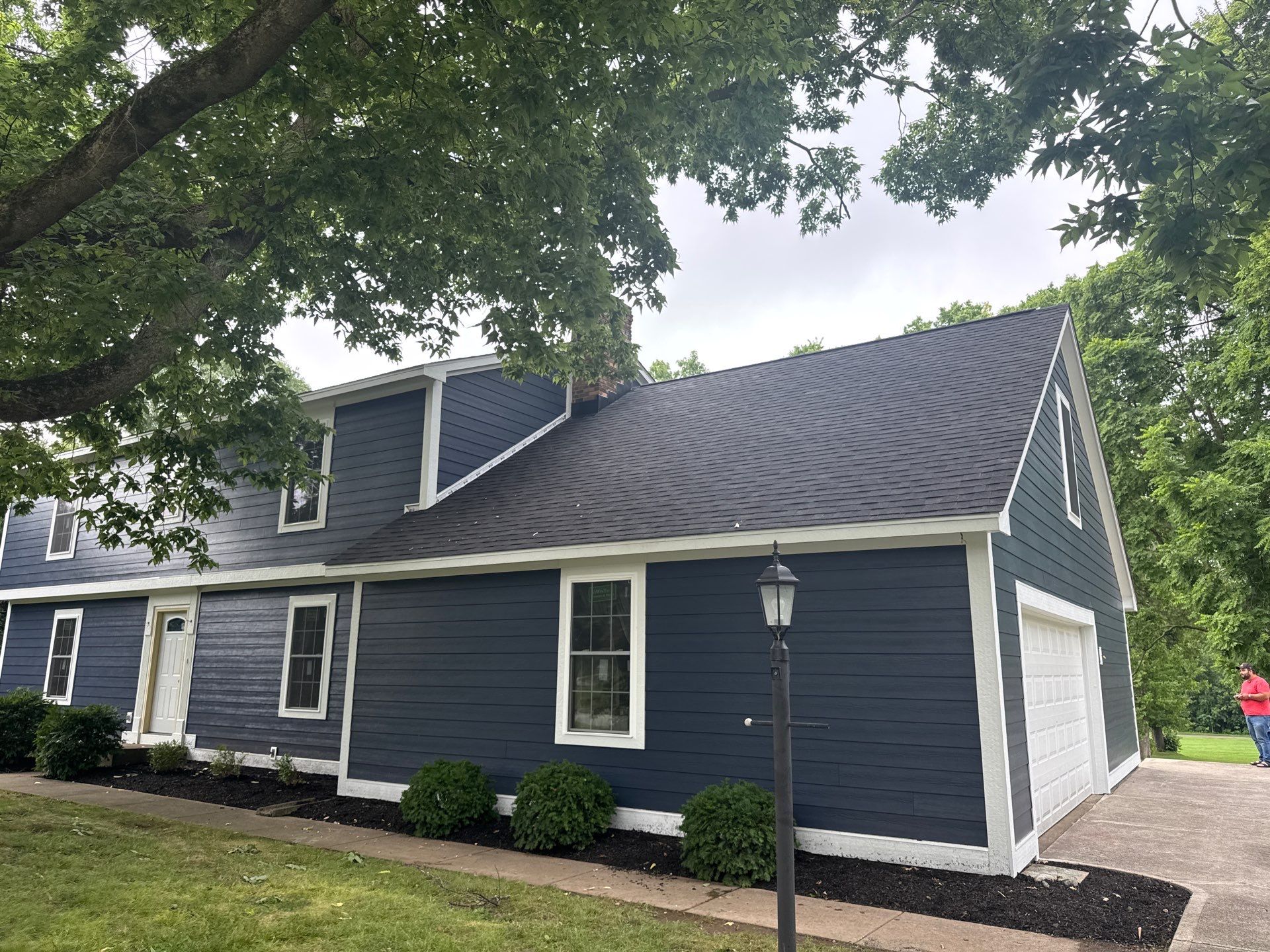 Project in Carmel by Moss Roofing