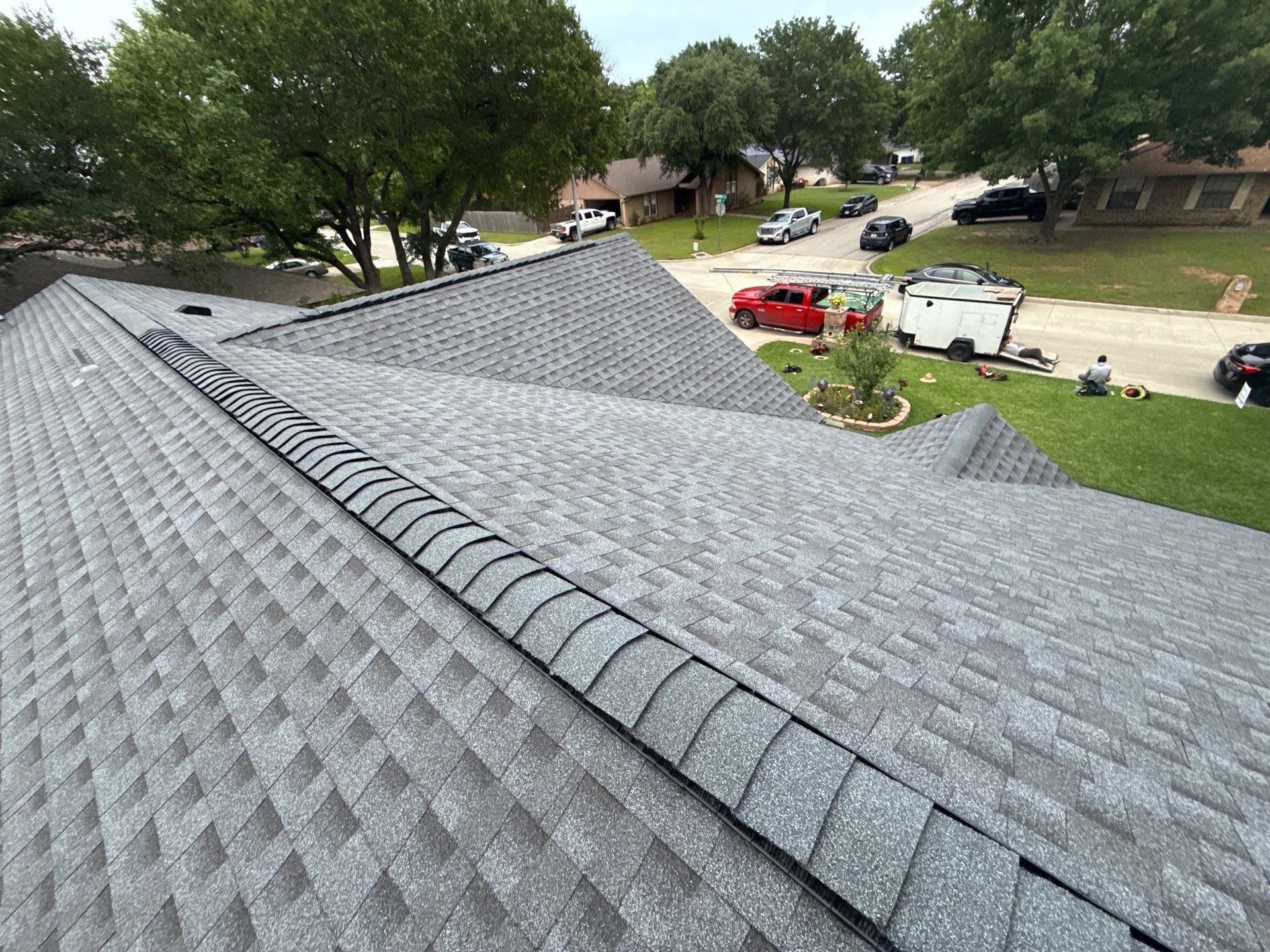GAF Timberline HDZ - Pewter Gray  by Top Sun Roofing
