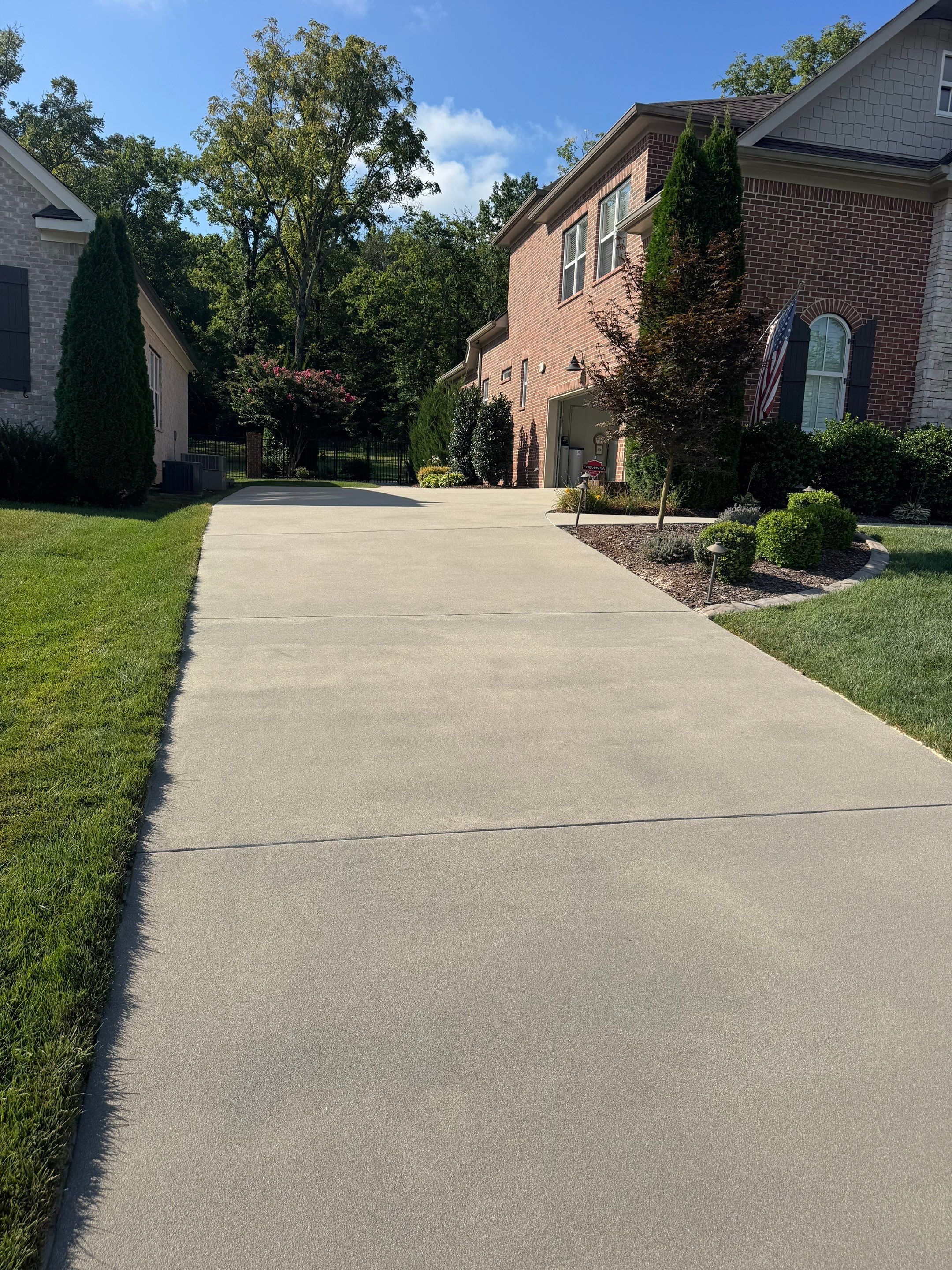 Project in Thompson's Station by Craftman Concrete