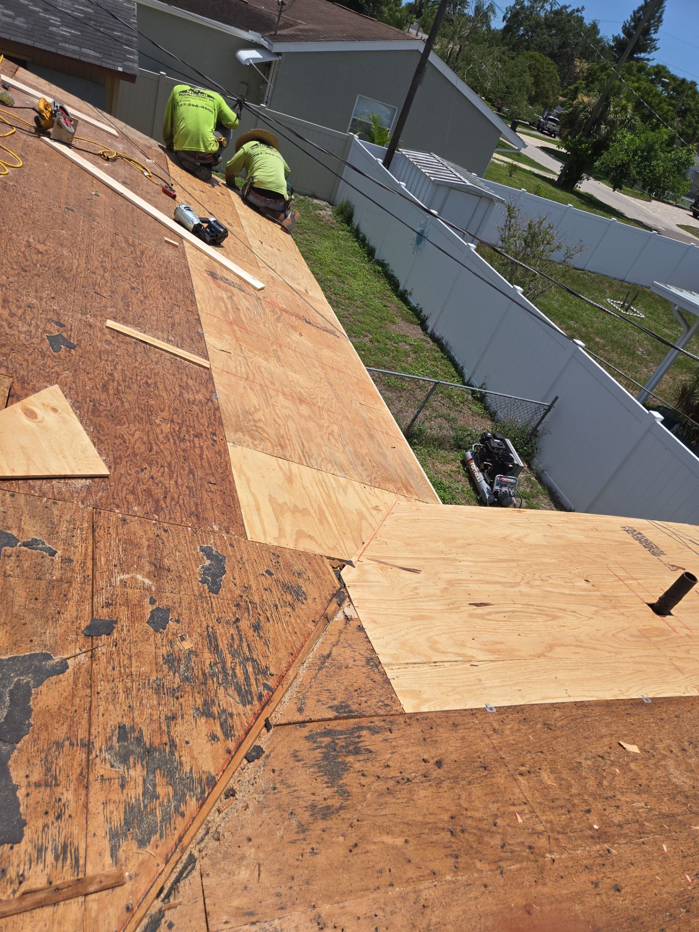 Project in St. Petersburg 33702 by Mitchell Roofing Company LLC 