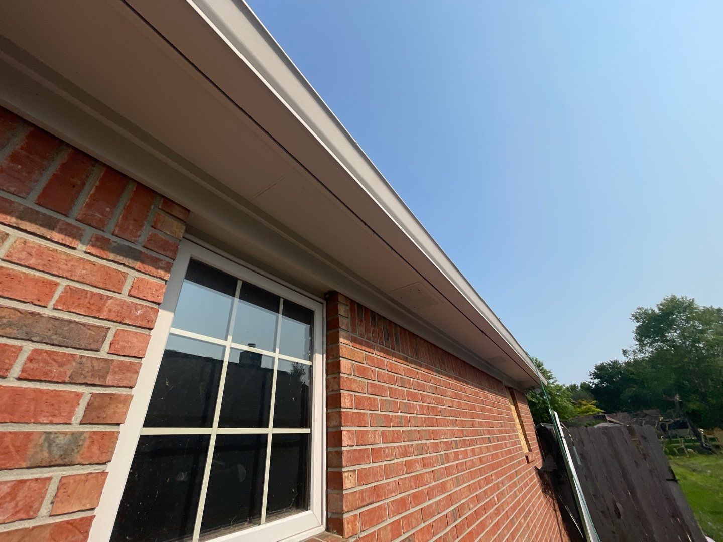 Tornado damage in Whiteland. Roof replacement, James Hardie siding, exterior paint, gutters, windows, doors by 317 Roofing & Restorations