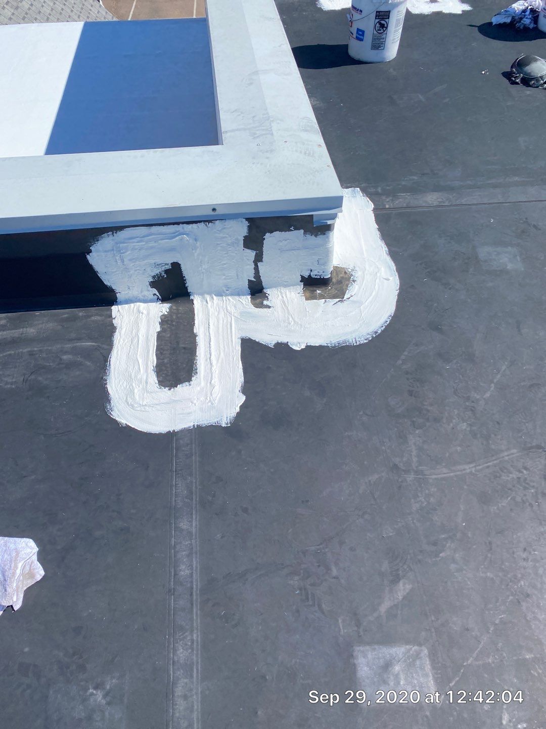 Commercial Roofing Installation using American Standard Coating - S  by A to Z Roofing