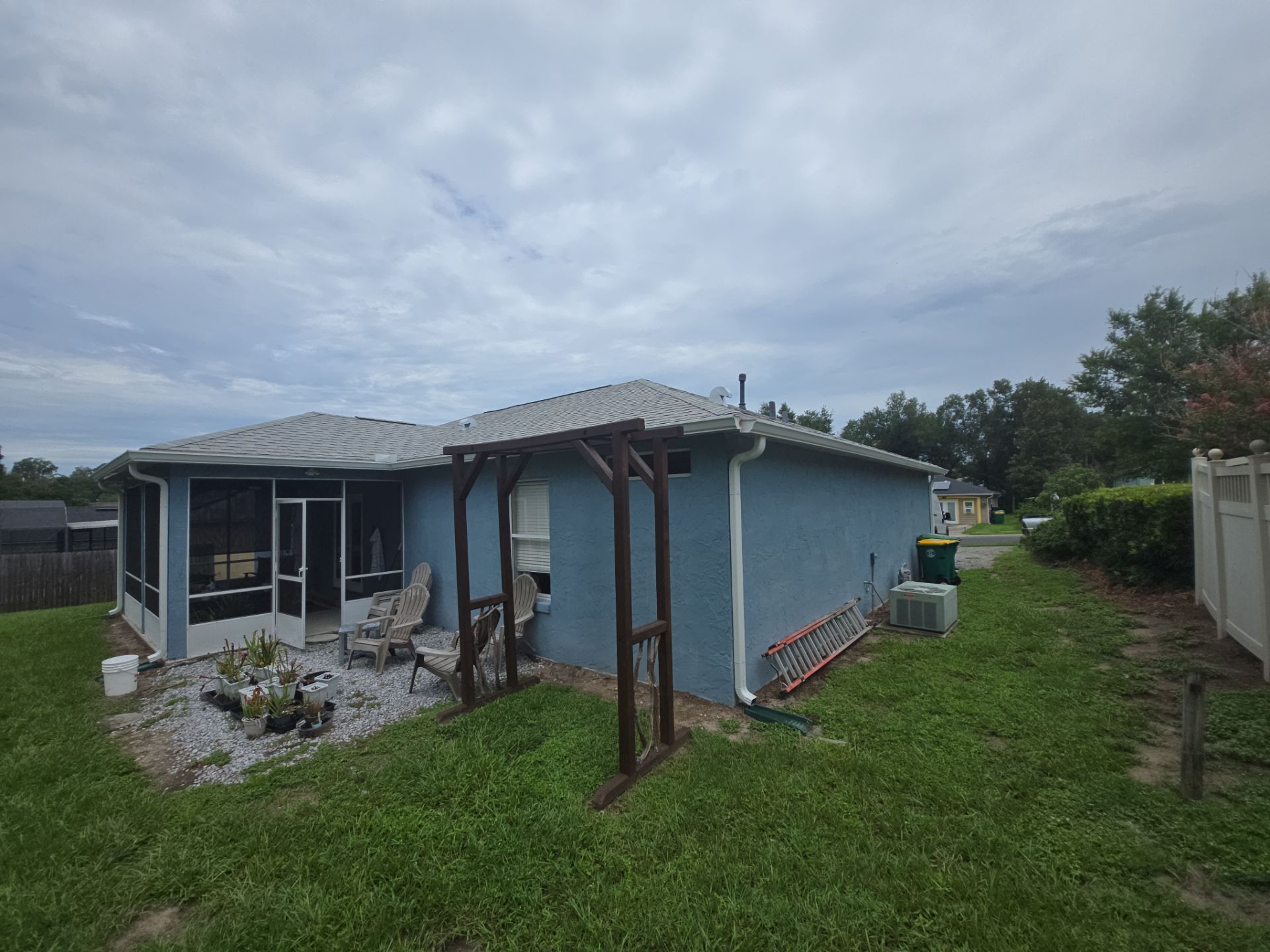 Atlas Pinnacle Pristine Oyster Shell Roof Installation in DeLand by Pinnacle Roofing Group