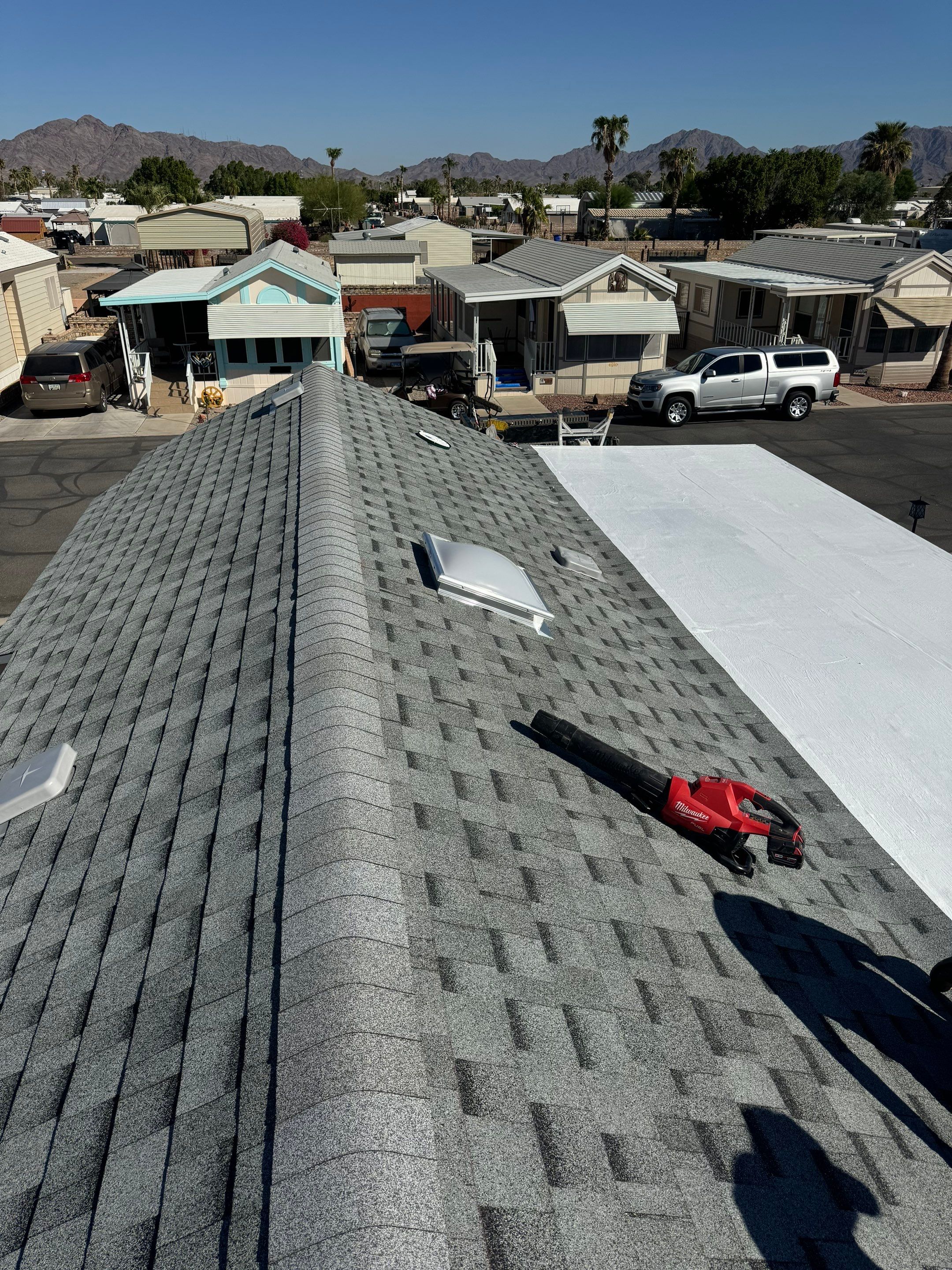 Silver Birch Shingles by Reimagine Roofing