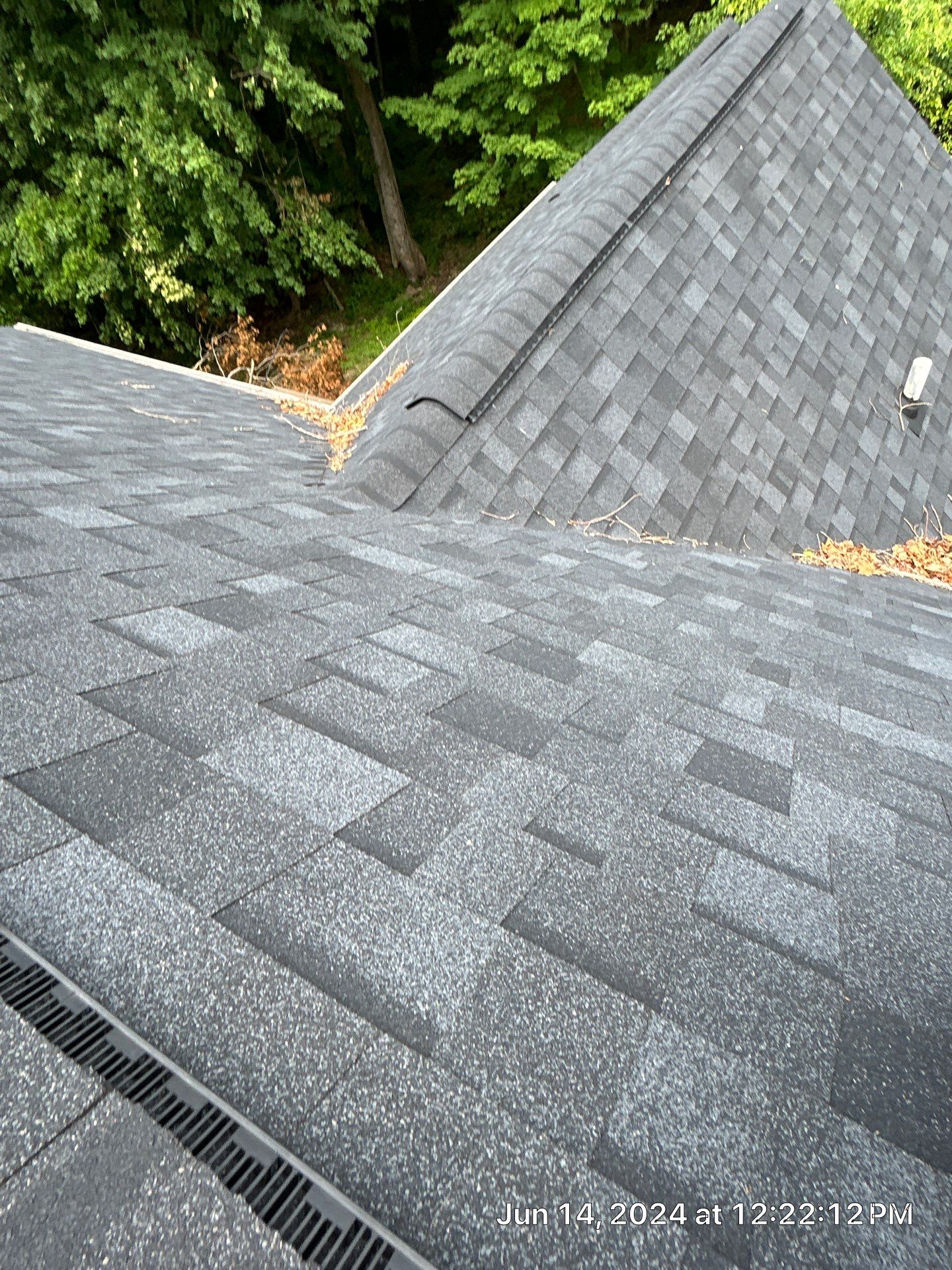 Residential Roofing Installation using Duration Series Shingles - Onyx Black by RoofX 