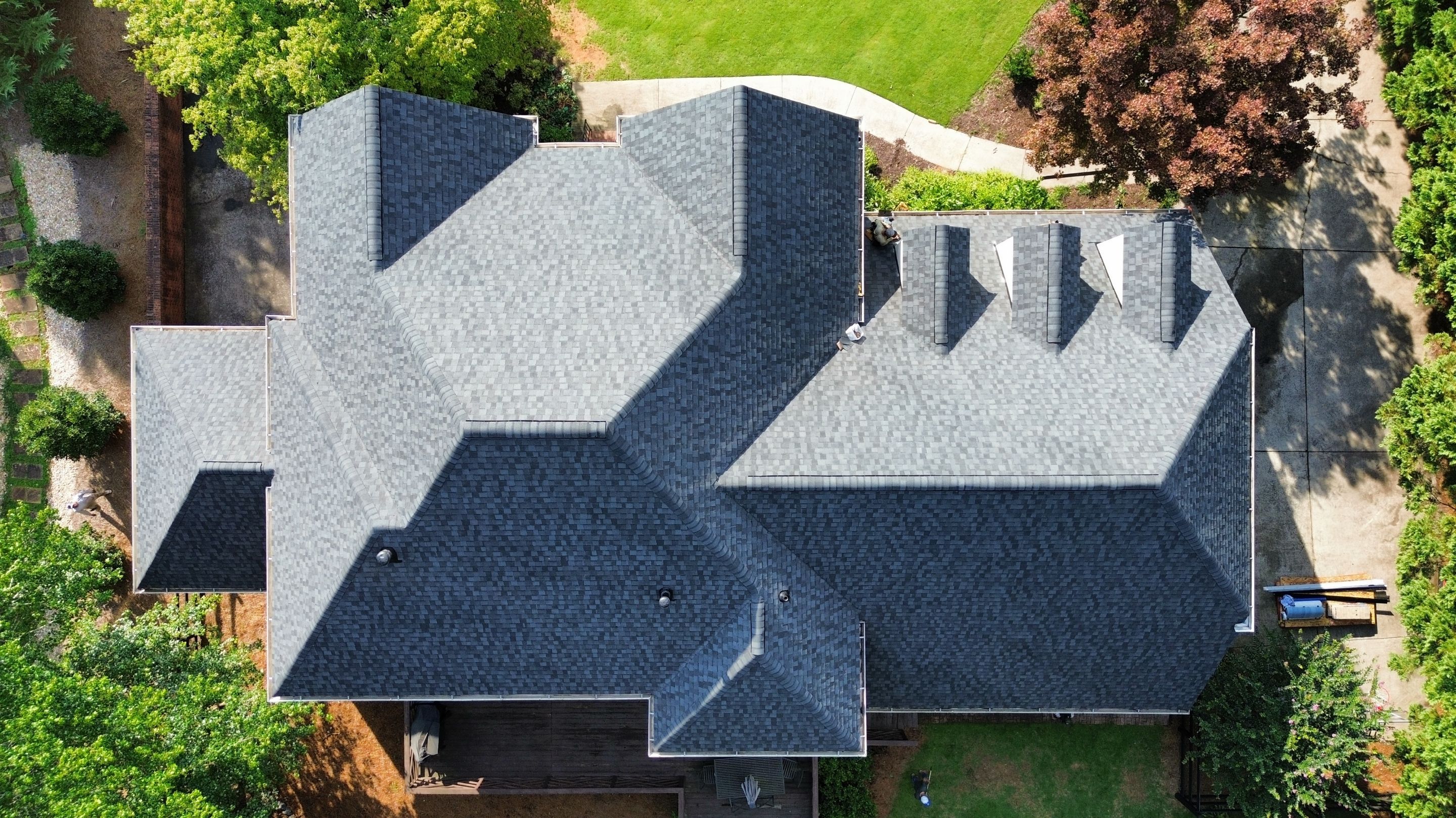 Marietta, GA Roof Replacement CertainTeed Landmark Pro Moire Black by Reset Roofing