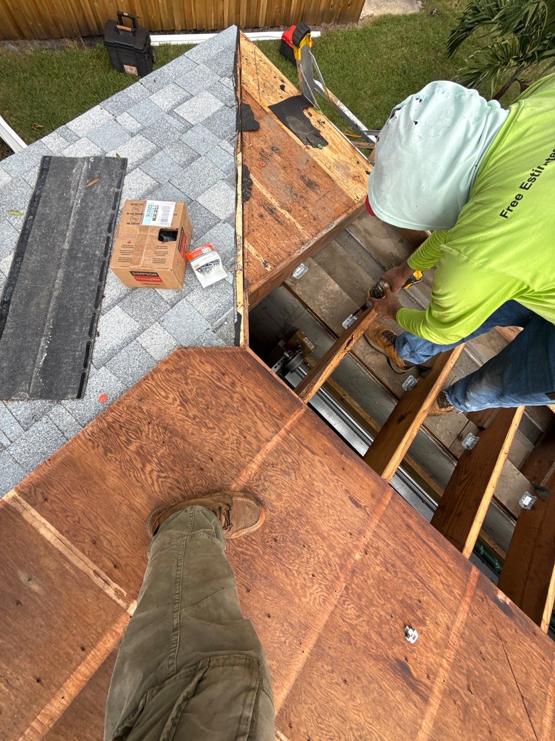 Project in St. Petersburg 33710 by Mitchell Roofing Company LLC