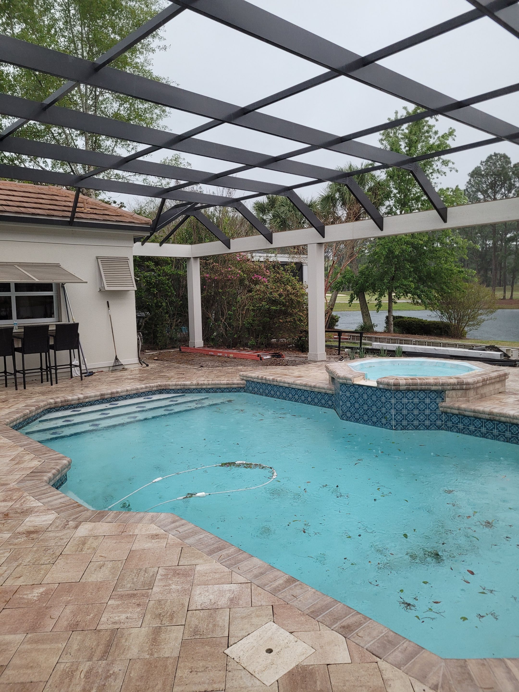 Pool Cover Oasis in Destin by Titan Sunrooms
