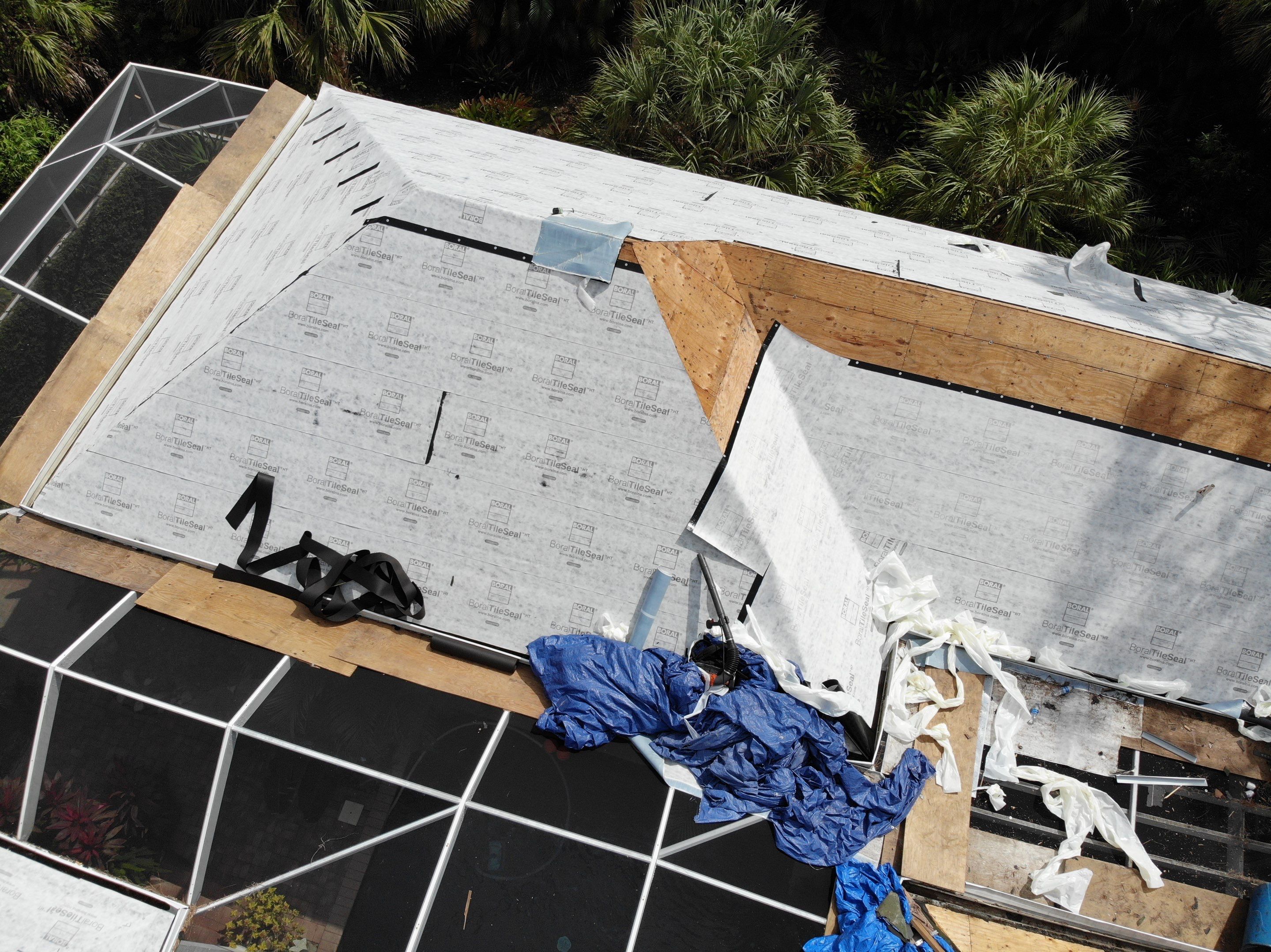 Residential Roofing Installation using Eagle Concrete Tile in Bonita Springs by International Roofing