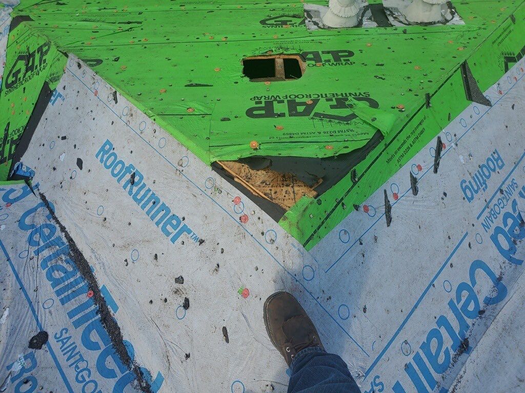 Residential Roofing Installation using Certainteed Landmark Max Def Weather Wood by Becker Roofing and Exteriors