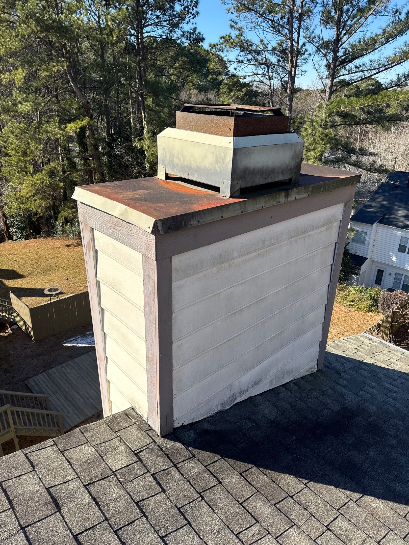 Chimney Cap - Chimney repair  by Pro Performance Roofing