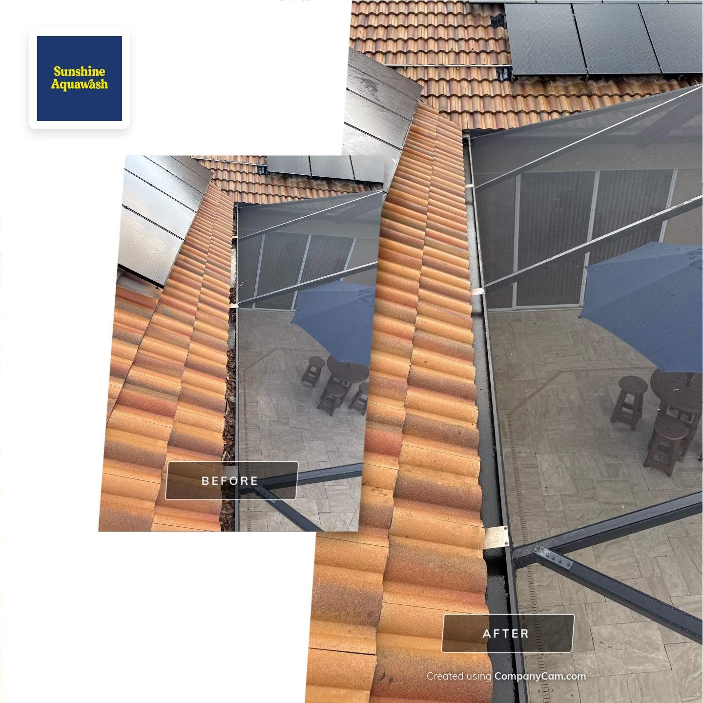 Concrete Tile Roof Cleaning in Winding River Community, Bradenton, FL | Sunshine AquaWash by Sunshine AquaWash