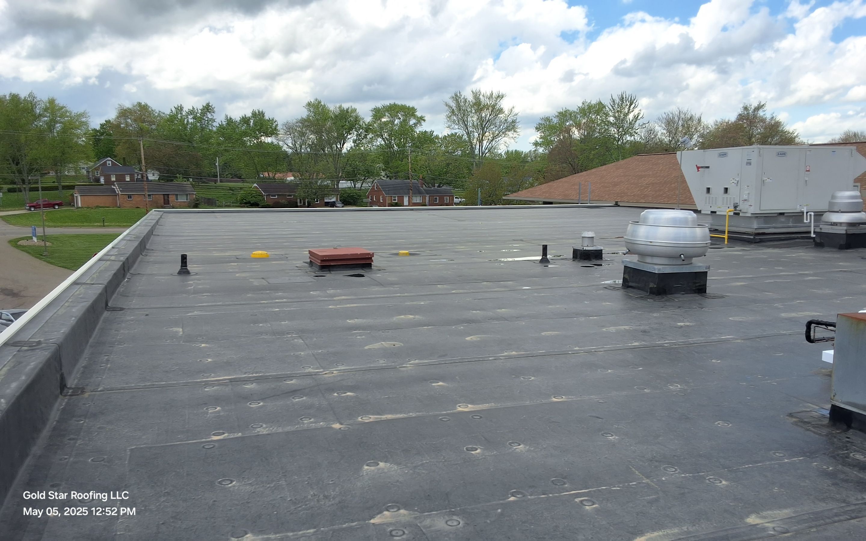 Canton Ohio Roof Install by Gold Star Roofing LLC 
