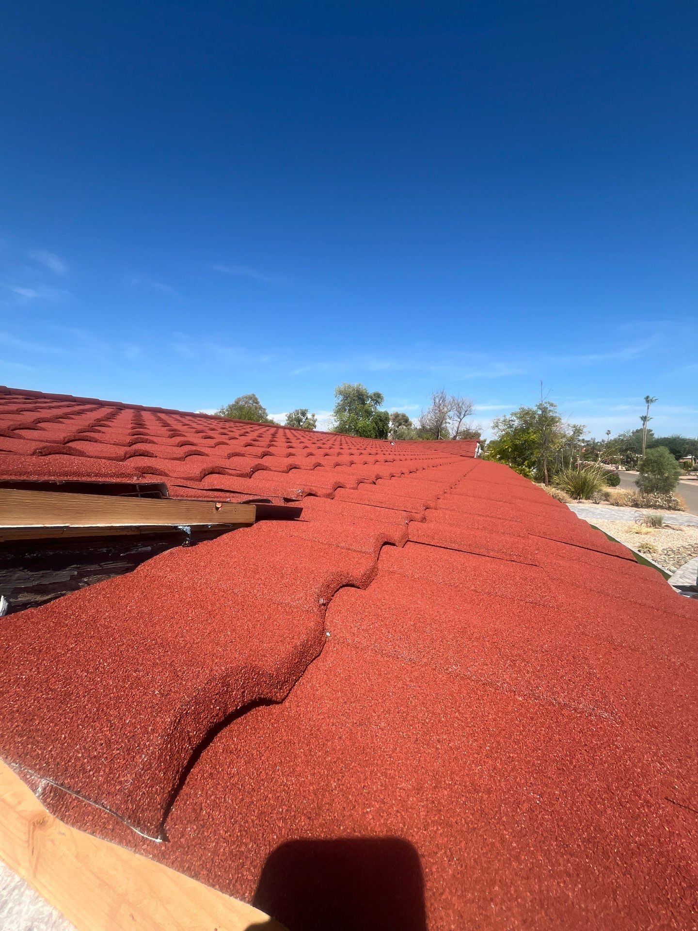 Terracotta Stone Coated Steel by Reimagine Roofing