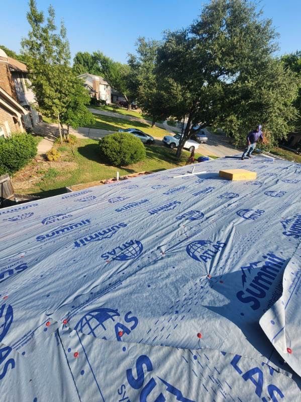 Residential Roof Replacement using ATLAS Signature Select Roof System by Harvey Roofing & Construction
