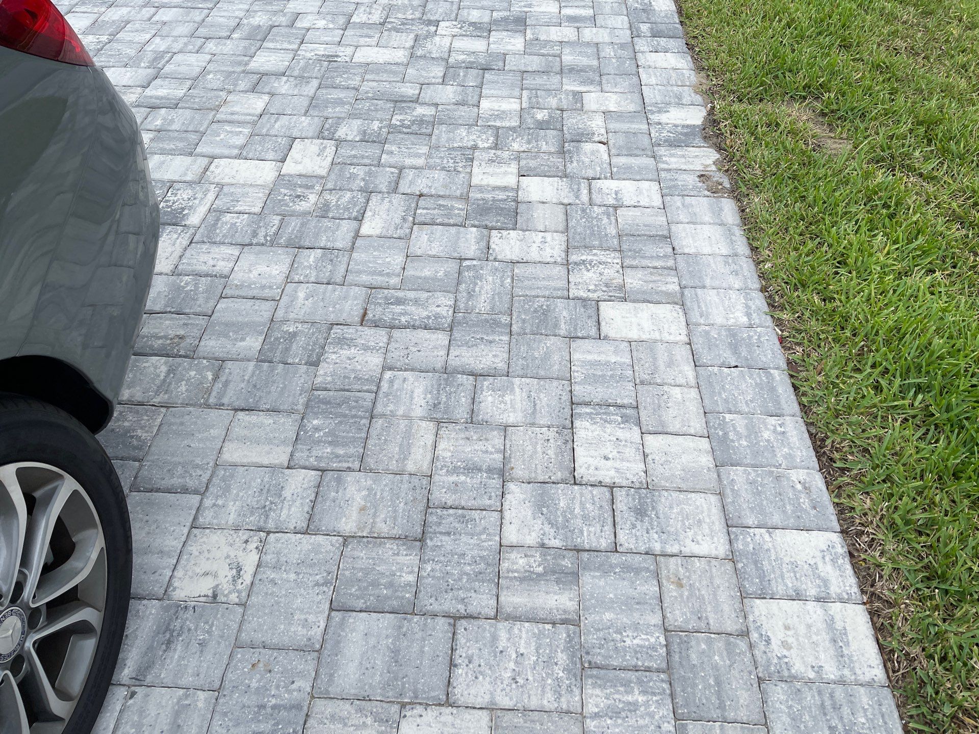 Paver Driveway using TopSeal by DuraSeal