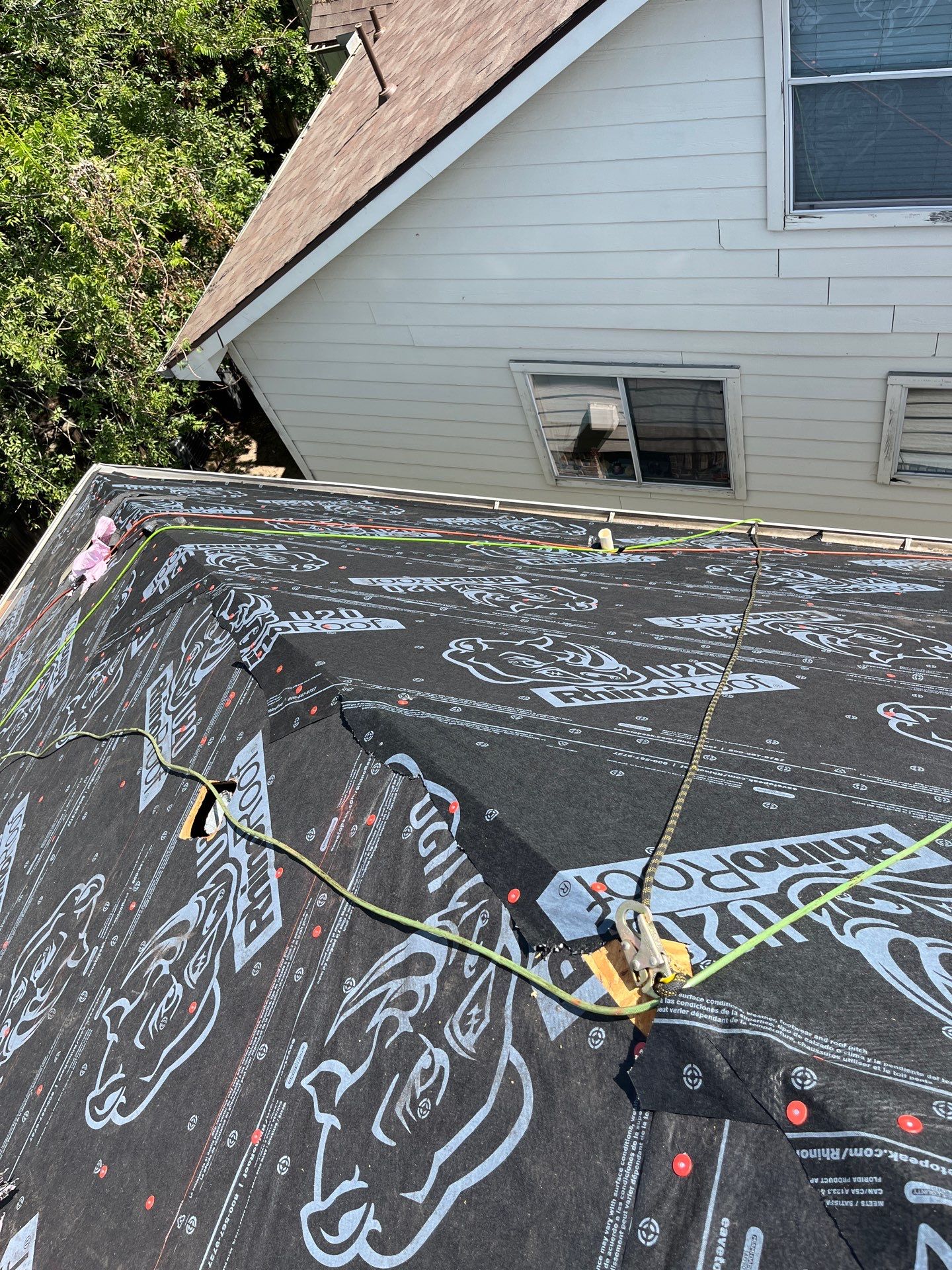 Residential Roofing Installation using Owen's Corning Duration (Lifetime) Shingles by Roof Repair Company