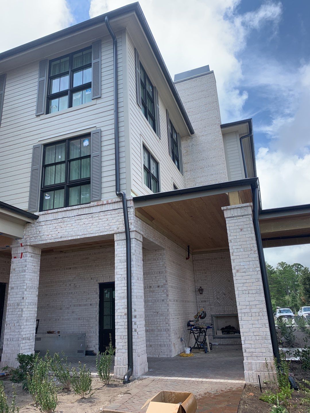 Half-Round Gutters for Coastal Homes in Panama City Beach FL by Gutter Professors