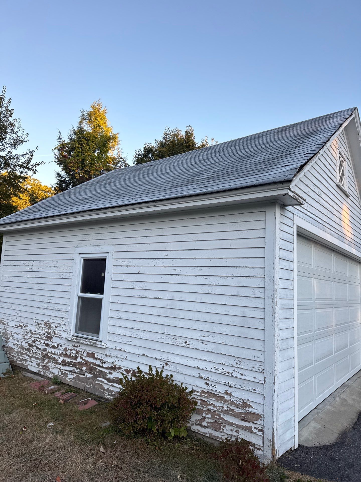 Garage Roof Replacement & Fascia Trim Upgrade | Lowell, MA by Mighty Dog Roofing of Greater Middlesex County