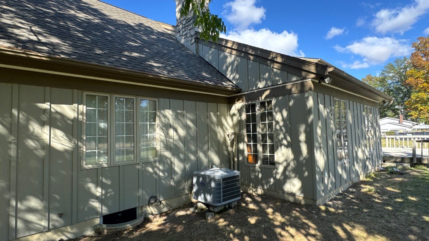 Siding Installation using Hardie Board and Batten Monterey Taupe by Nitro Roofing and Construction