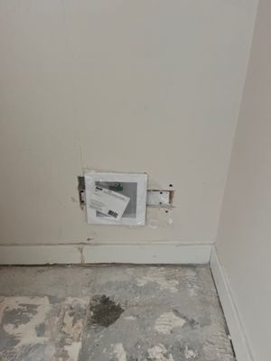 Ice Maker Outlet Box Installation and Water Line Connection and Piping.