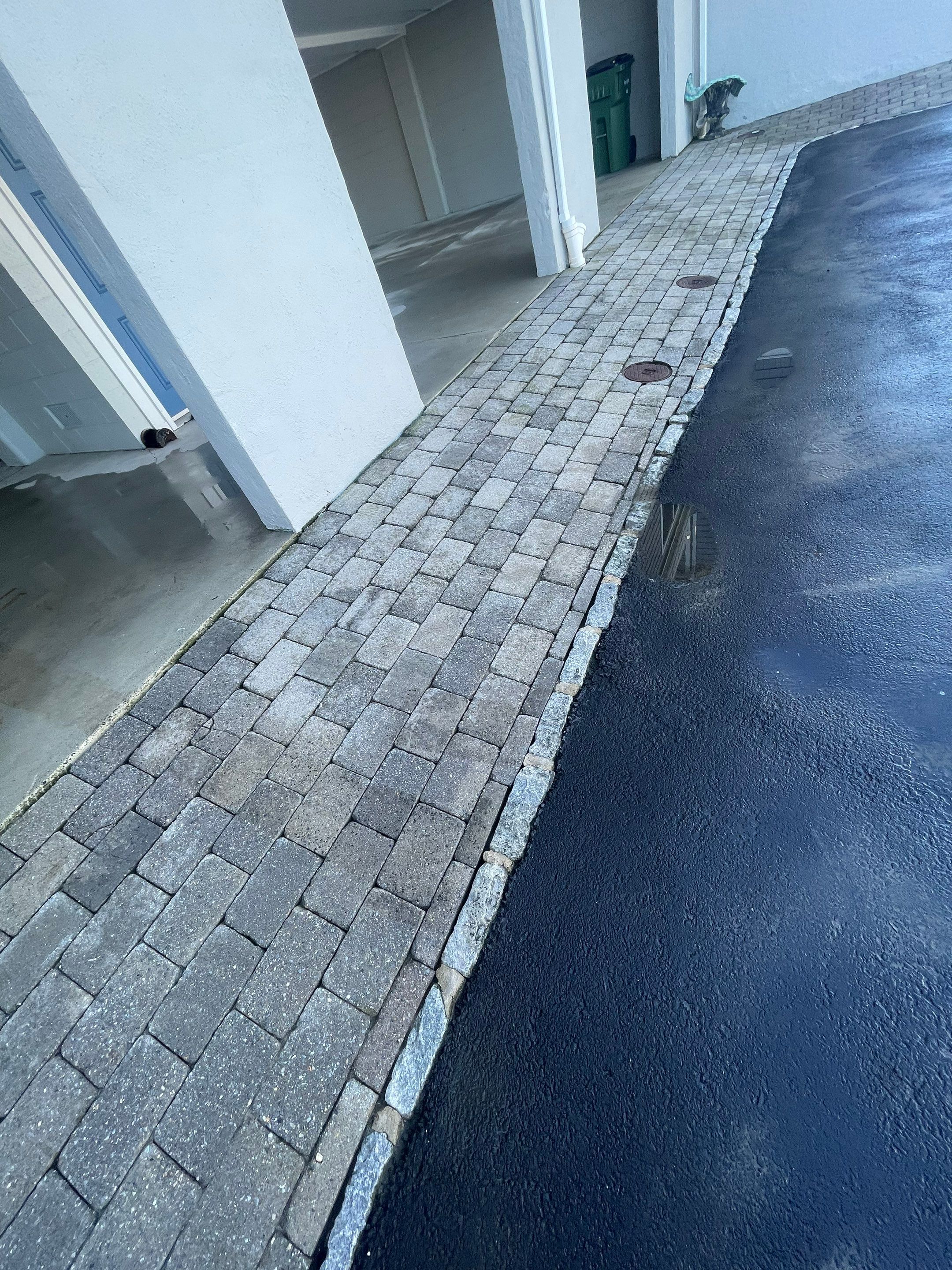 Pavers Cleaned & Concrete Cleaning by SJ Exterior