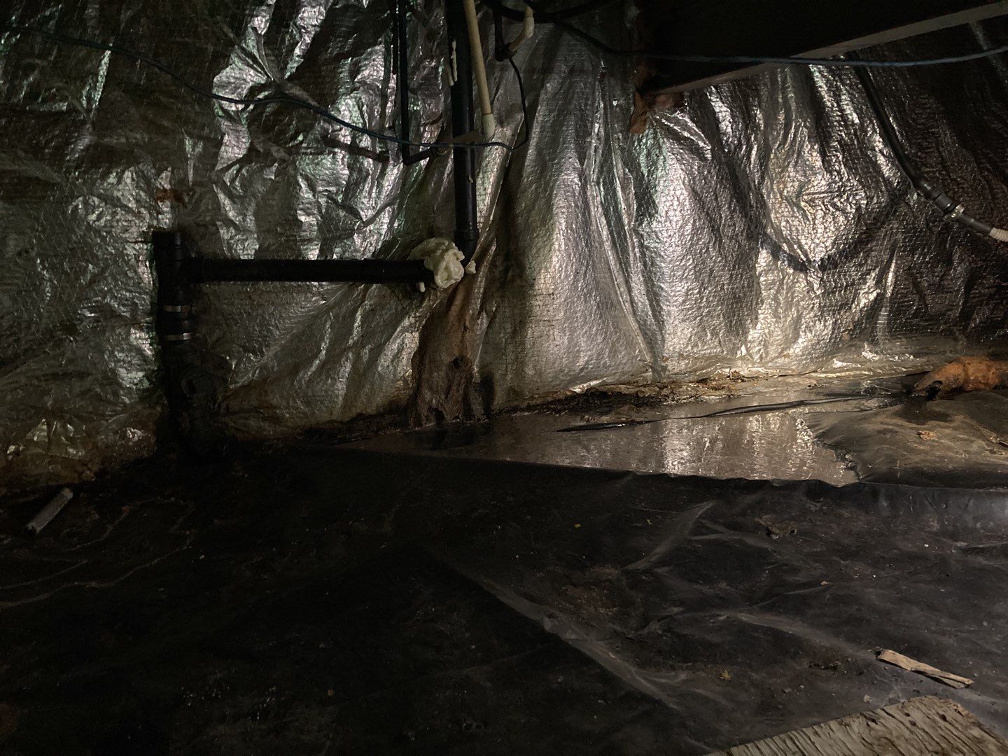 Crawl Space Cleanup  by Accountable Home Services