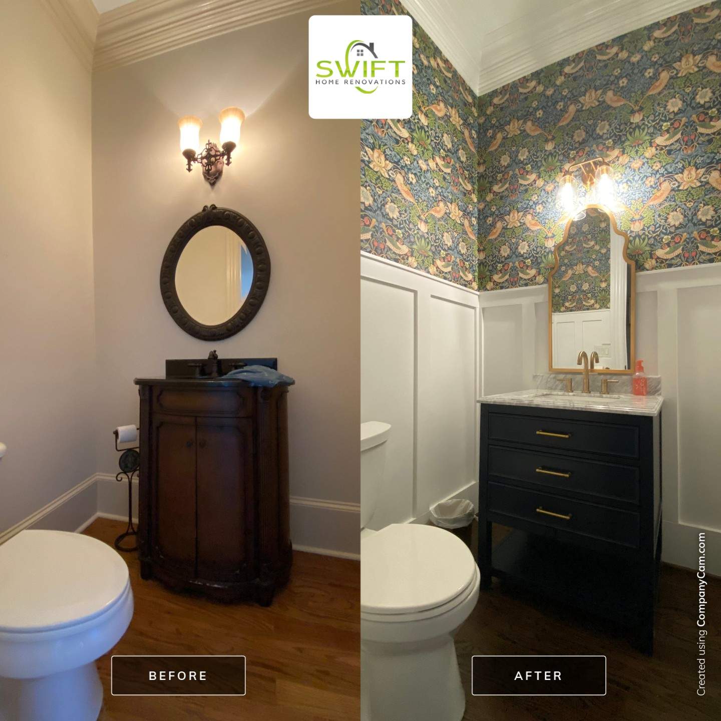 Comprehensive General Interior Remodeling With Custom Millwork In Marietta by Swift Home Renovations