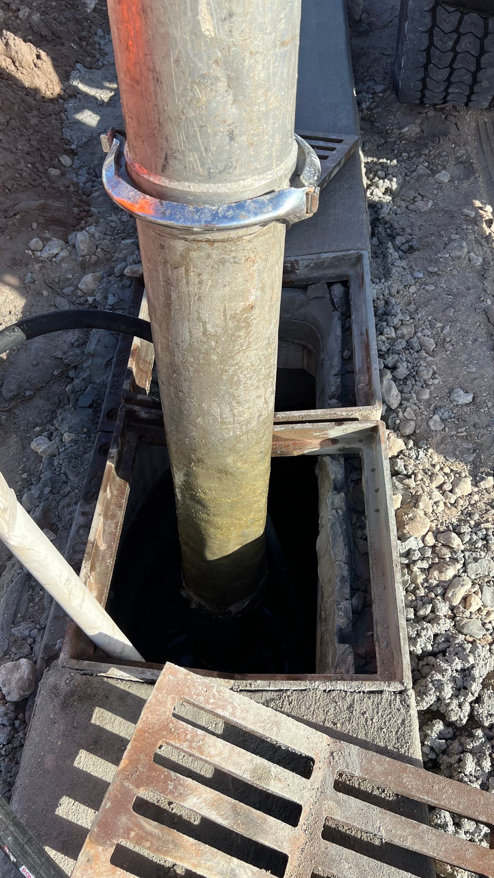 New Construction Sewer System and Stormwater System Cleaning by APS Power & Water
