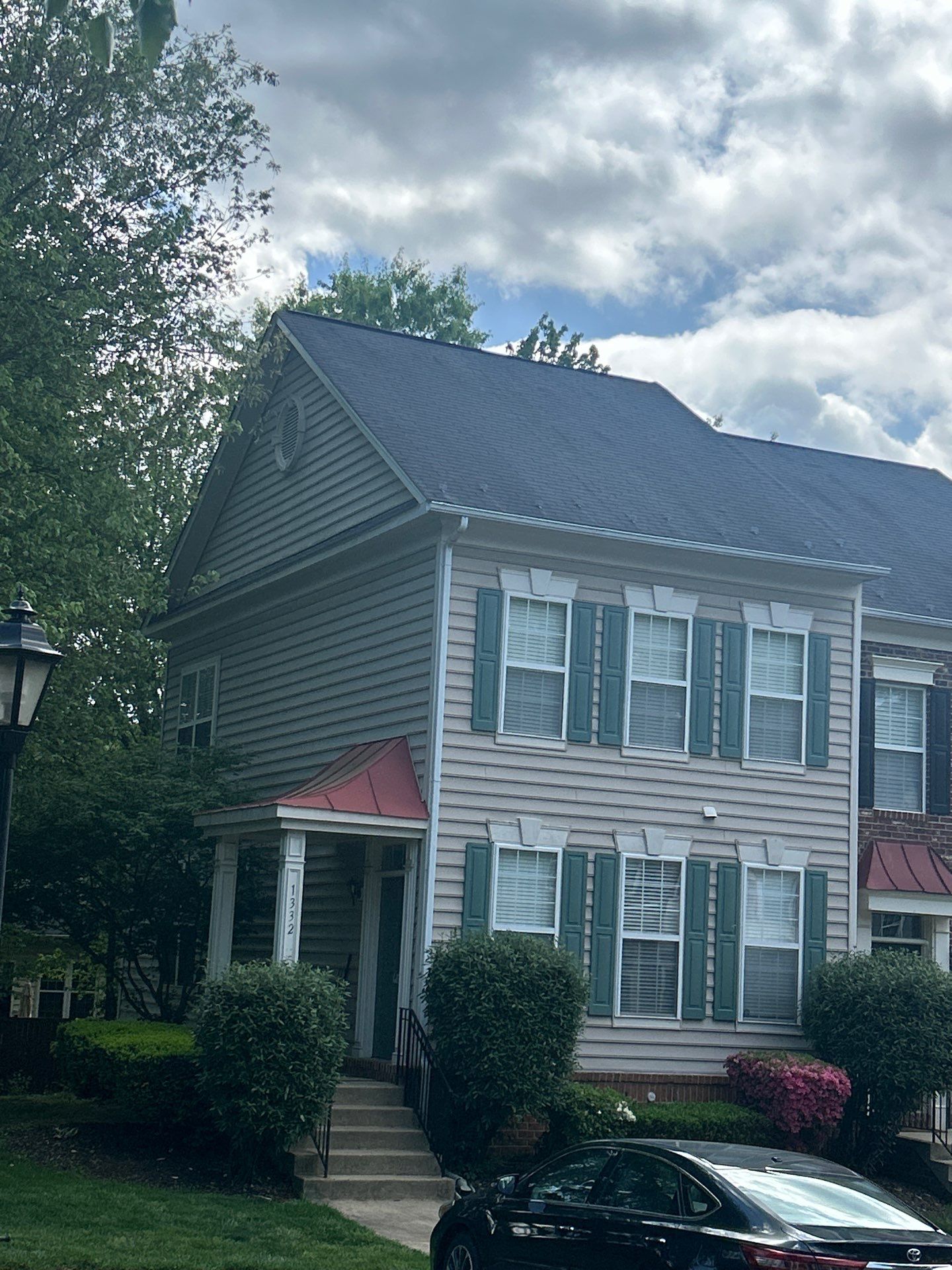 Reston Roof Replacement with CertainTeed Landmark PRO in Max Def Moire Black by RM Banning, Inc.