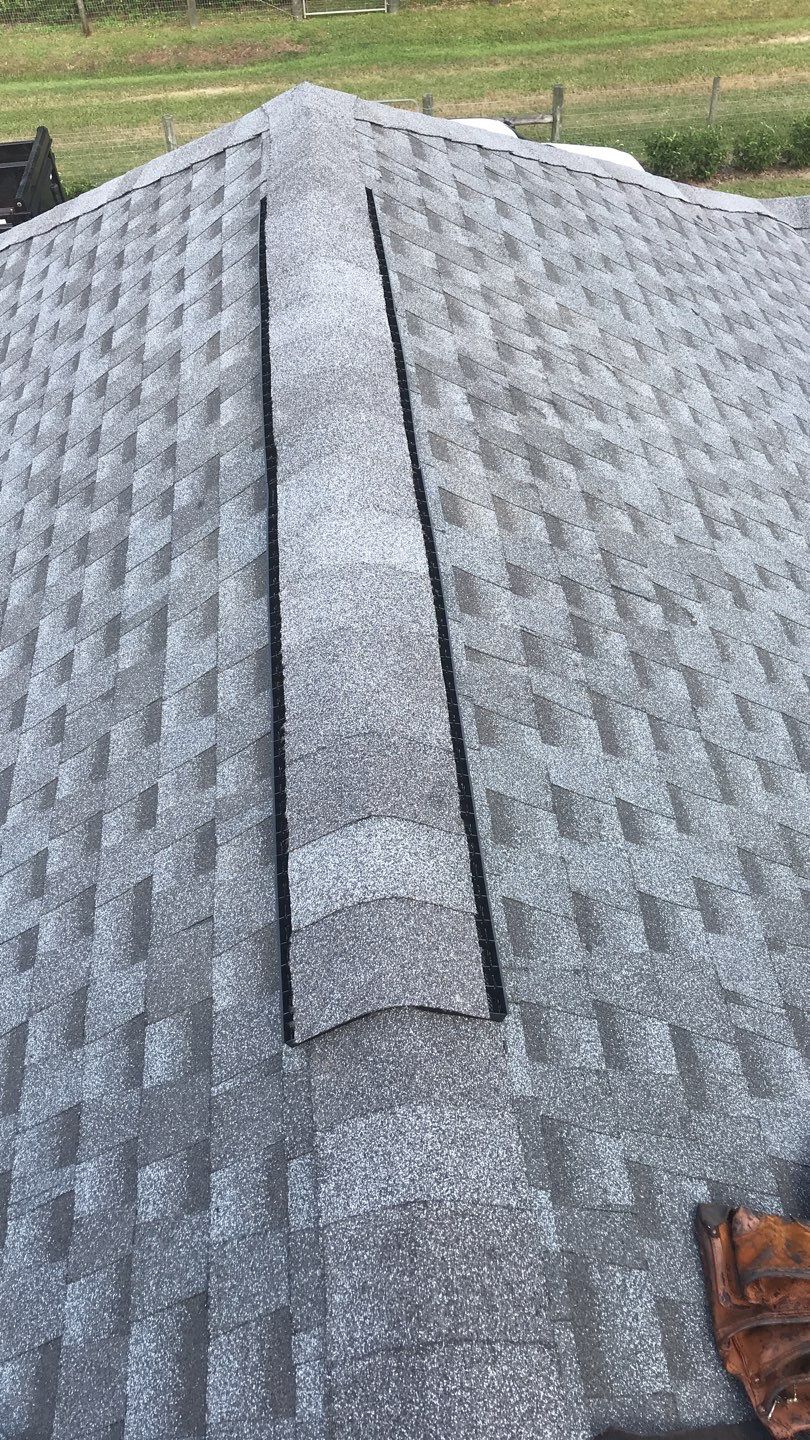 Residential Roofing Installation using GAF HDZ Shingles by Protek Roofing Heating Air & Solar