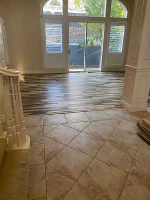 Prefinshed Hardwood using Brazilian Pecan