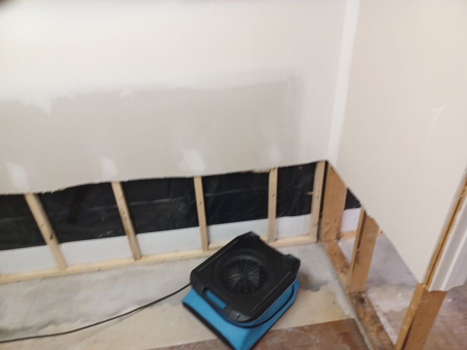 Project in City of the Village of Clarkston by EzDry Water Mitigation & Property Restoration