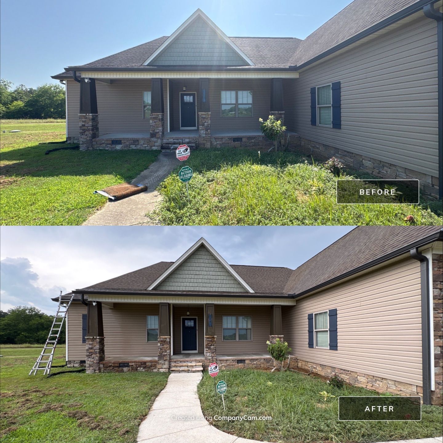 Project in Cleveland by Curb Appeal