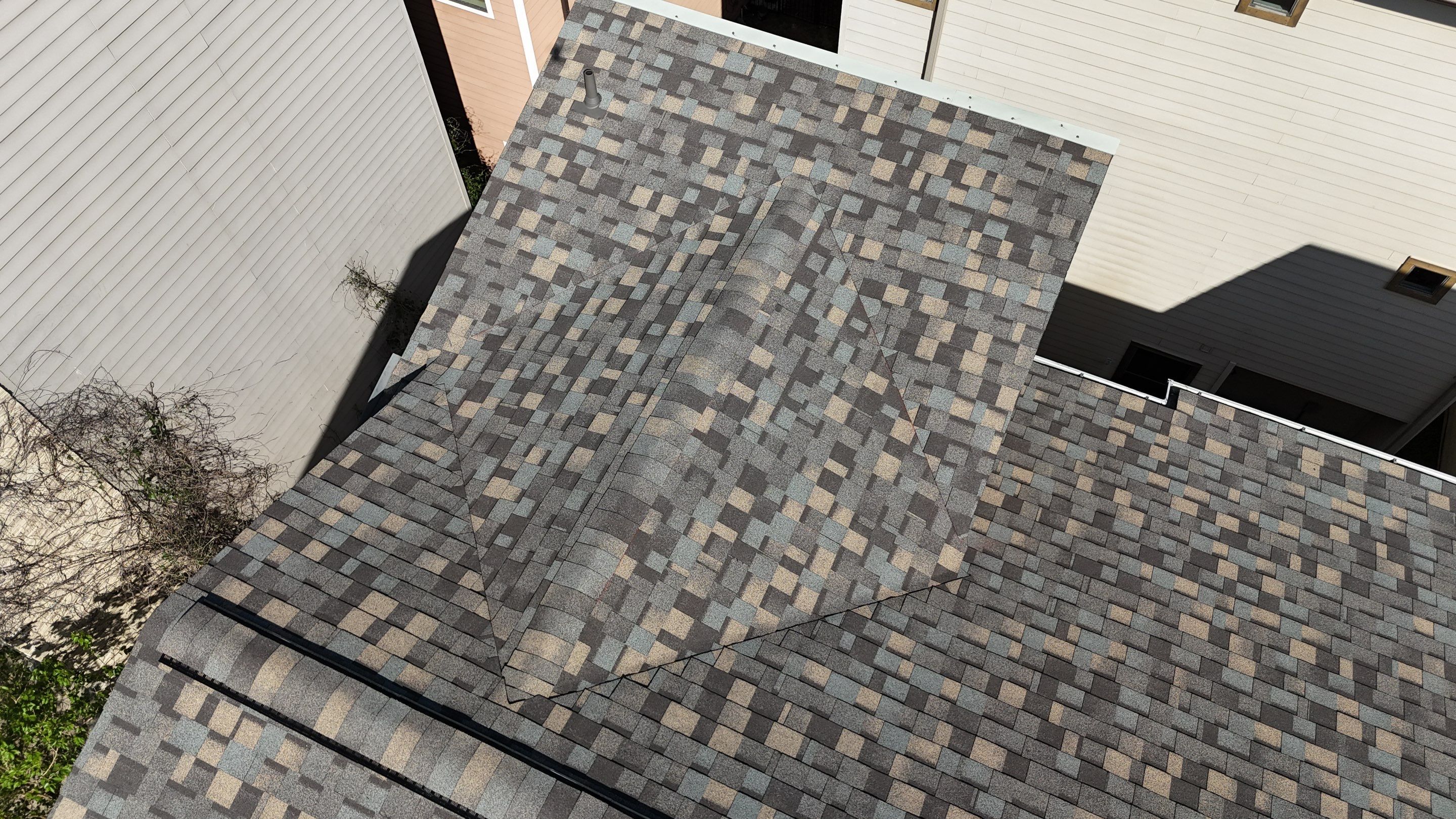 Residential Roofing Installation using IKO Dynasty near Downtown! by Core Four Roofing