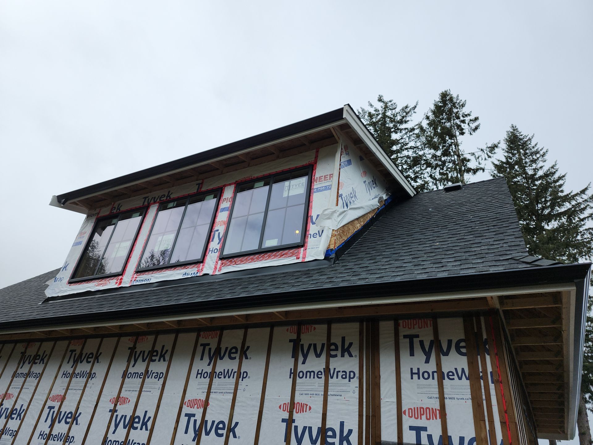 Residential Roofing Installation using GAF Charcoal HDZ by Top Notch Roofing Inc